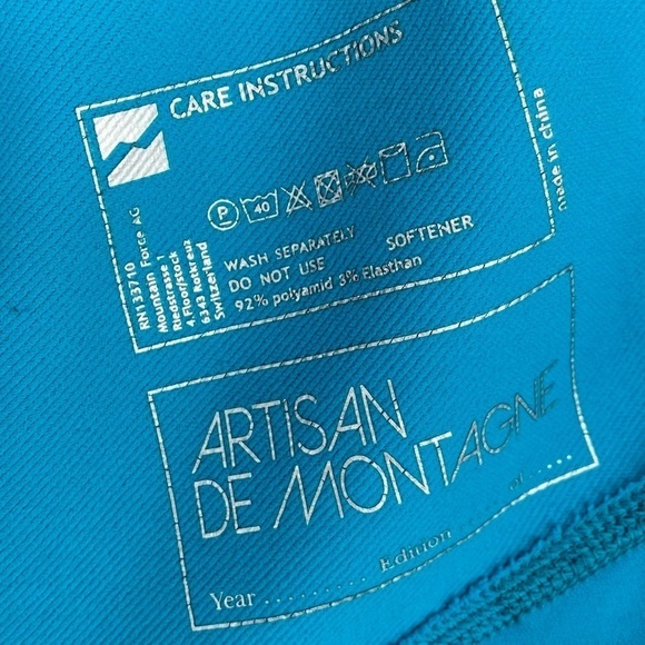 MOUNTAIN FORCE Artisan De Montagne base layer Mens size 52 (US L) - Picture 8 of 12